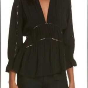ba&sh faro shirt sz s